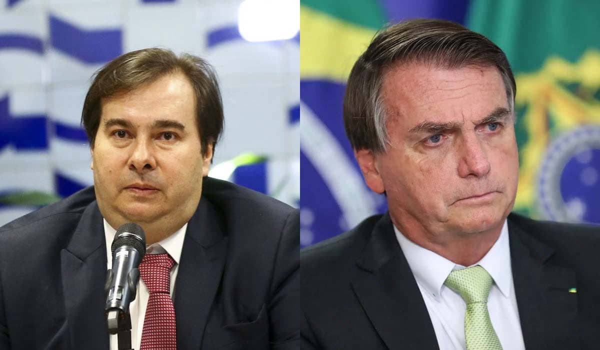 Rodrigo Maia diz que Bolsonaro é gay e 'não consegue assumir'