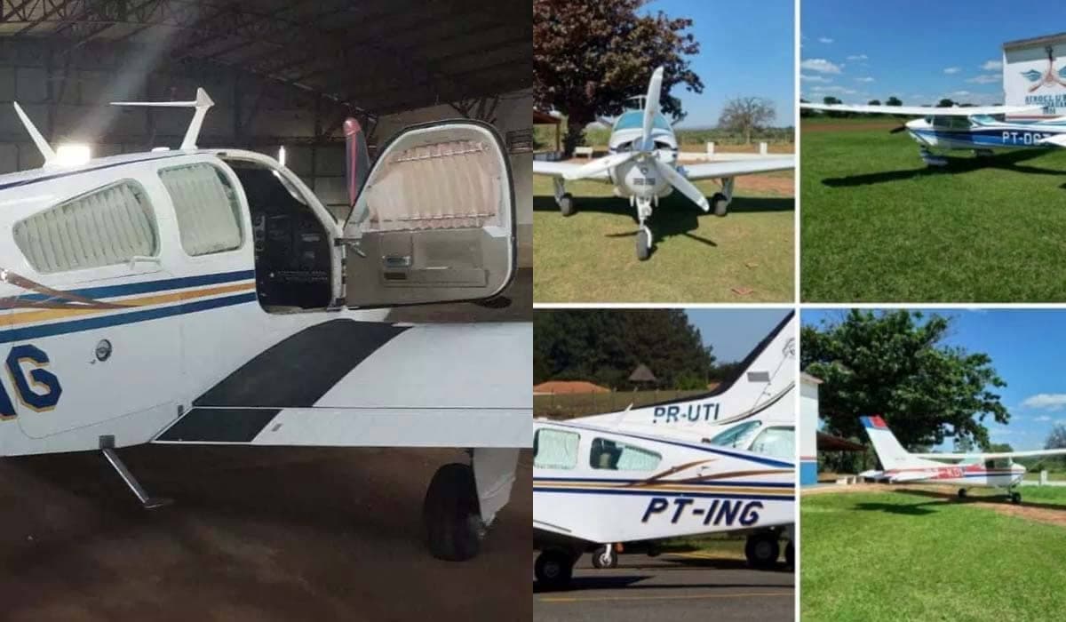Criminosos roubam 3 aviões durante arrastão em aeroporto de MS