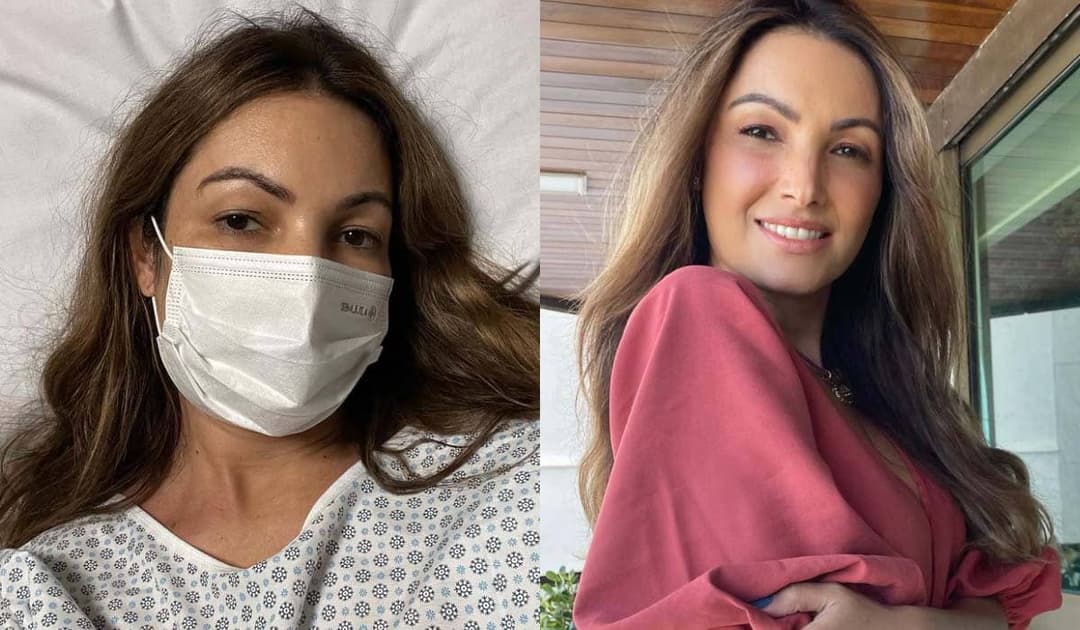Patrícia Poeta está internada há uma semana após cirurgia nas amígdalas