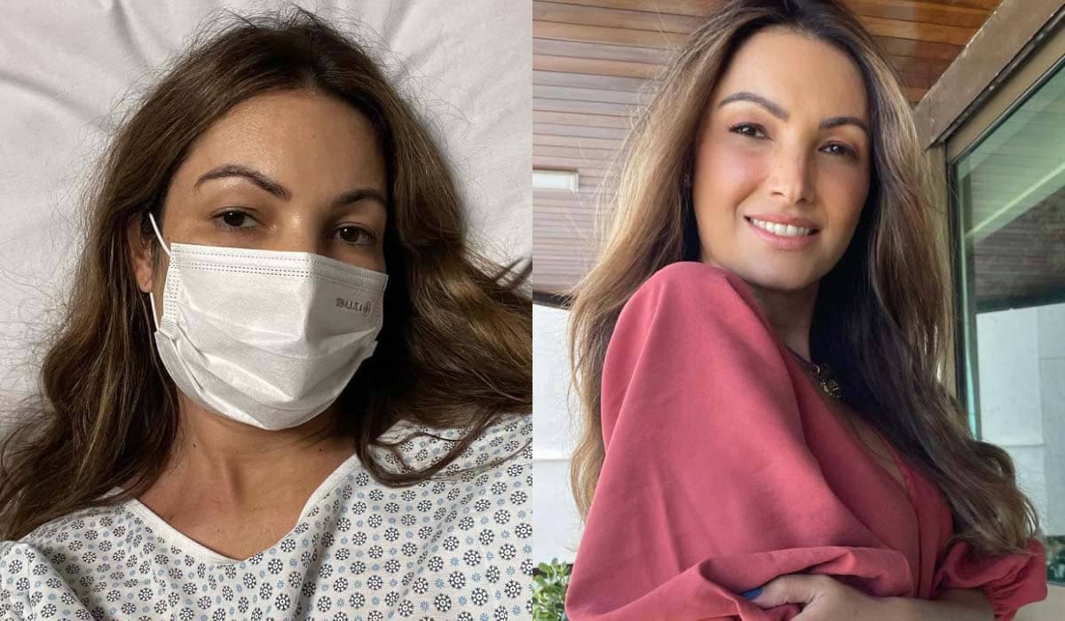 Patrícia Poeta está internada há uma semana após cirurgia nas amígdalas