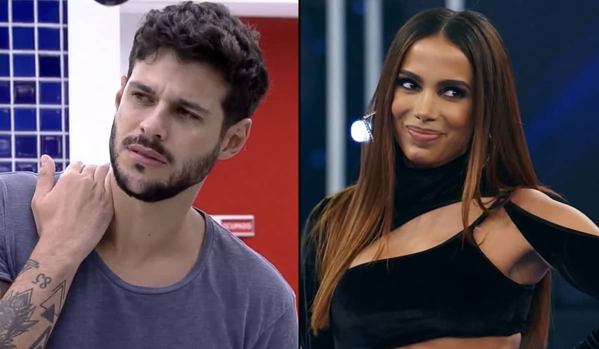 Após beijo no Domingão, Anitta se apaixona por Rodrigo, do BBB 22