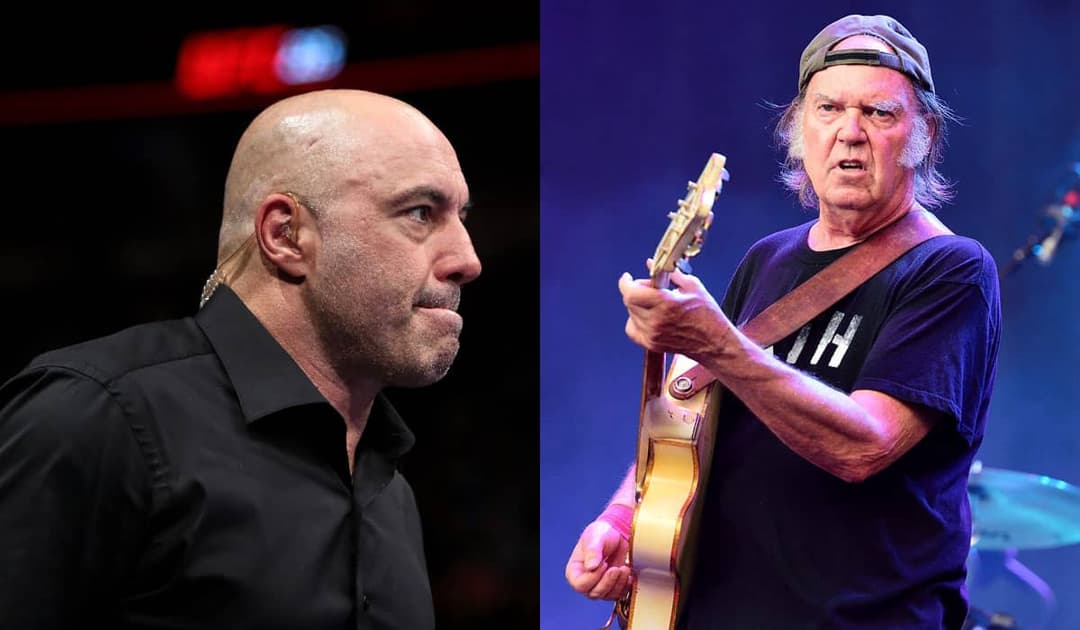 Neil Young remove músicas do Spotify em protesto contra Joe Rogan