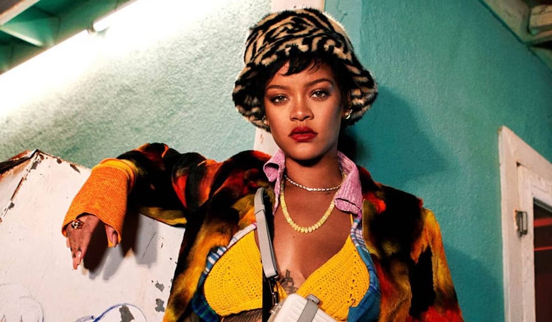 Rihanna empolga fãs após surgir grávida em foto com A$AP Rocky