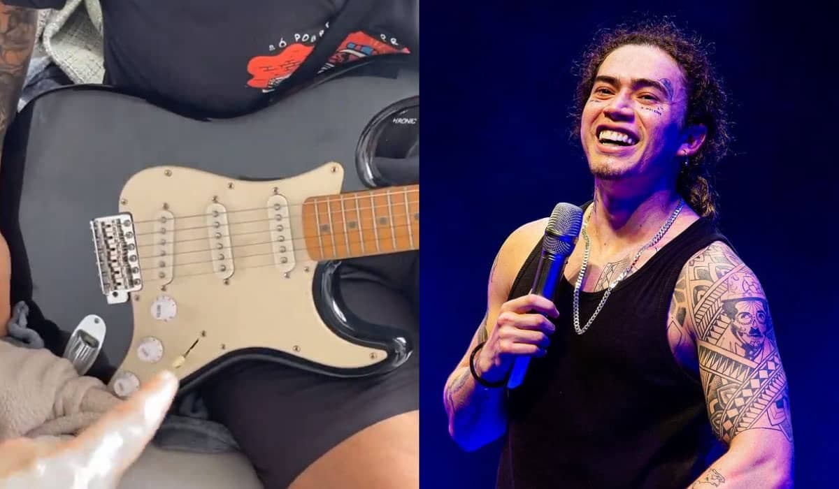 Whindersson Nunes promete 'presente surpresa' no leilão de sua guitarra