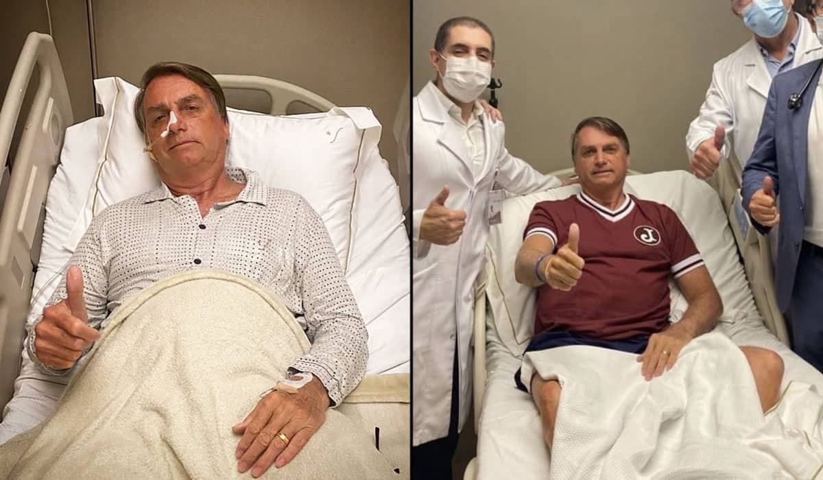 Bolsonaro teve alta do hospital e faz pronunciamento