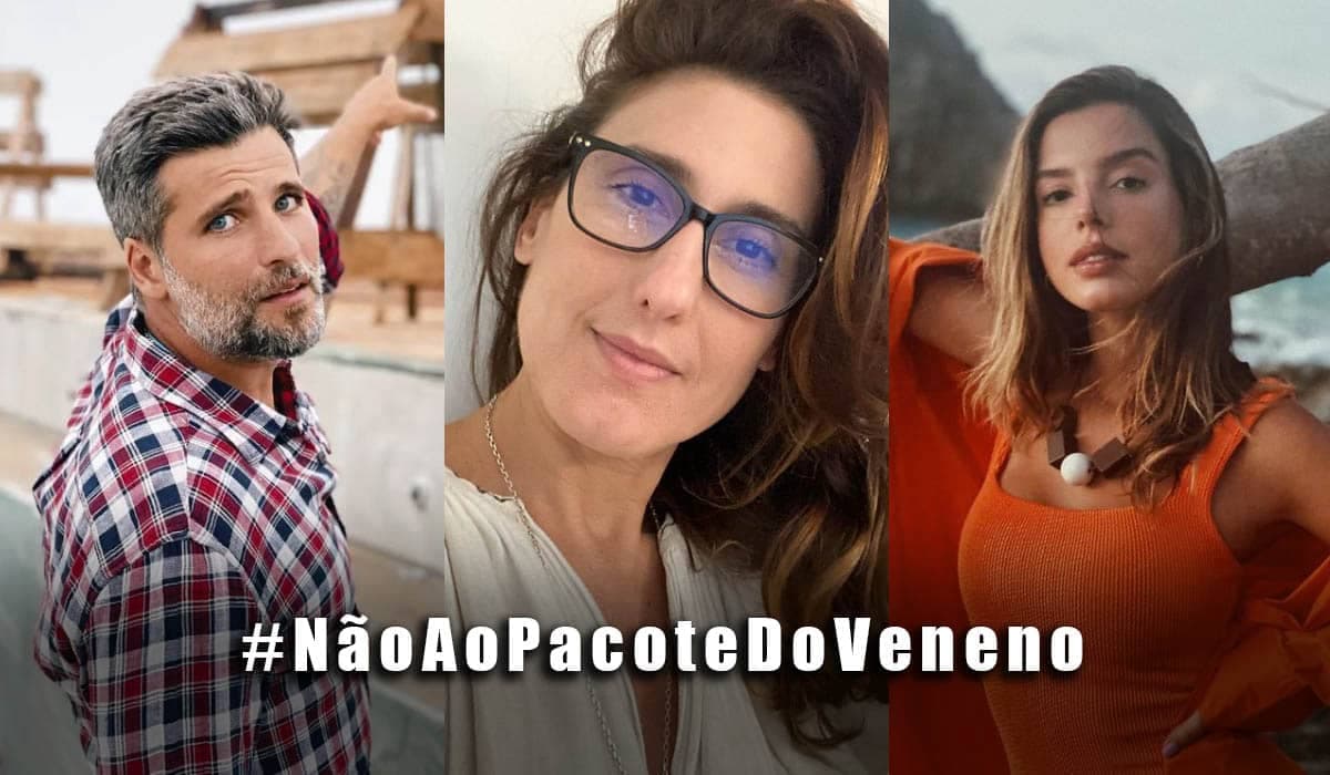 Famosos pressionam Arthur Lira para vetar Pacote do Veneno