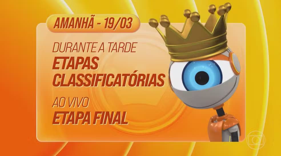 Prova do Líder do BBB 26 é dividida em duas etapas e estreia o 'Triângulo de Risco'