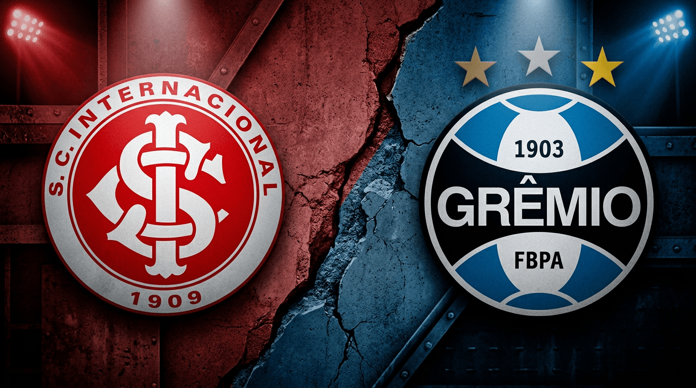 Internacional 1 x 1 Gremio ao vivo: Onde assistir, horário e escalações hoje
