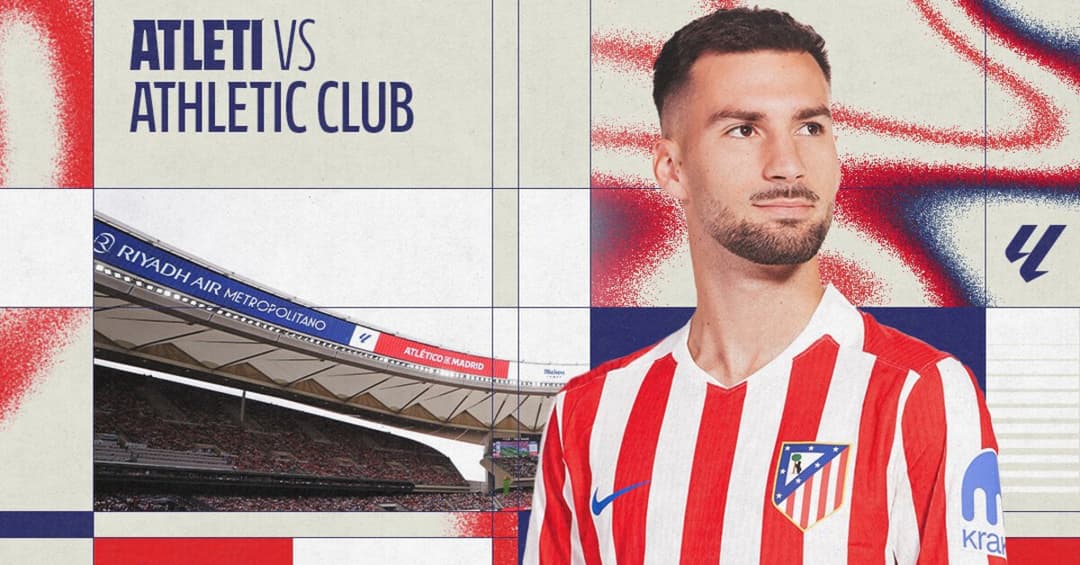 Atlético de Madrid enfrenta Athletic Bilbao hoje pela LaLiga: onde assistir e horário