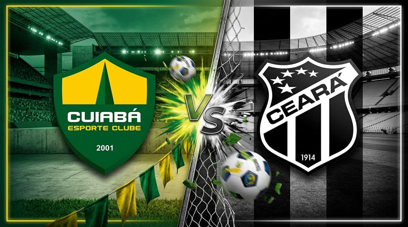 Cuiabá x Ceará ao vivo hoje! Onde assistir, gols, melhores momentos, horário e escalações