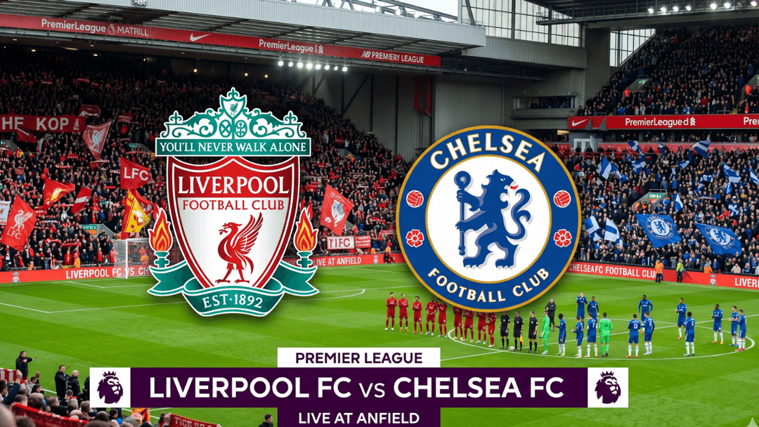 Liverpool e Chelsea empatam em 1 a 1 no primeiro tempo em clássico no Anfield