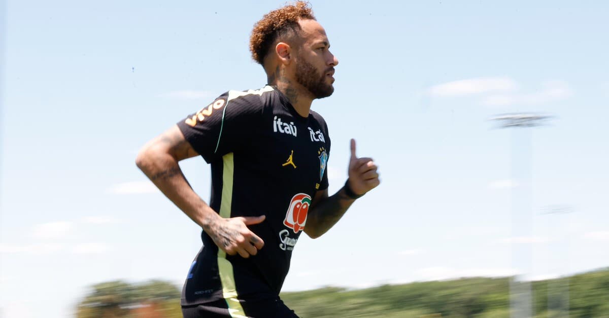 Neymar avança na recuperação e aumenta expectativa de reforçar o Brasil contra o Haiti