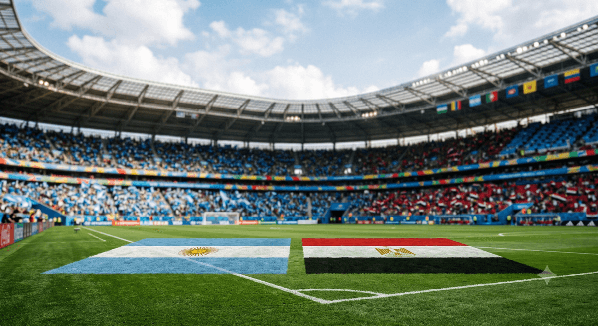 Argentina x Egito ao vivo! Copa do Mundo lance a lance