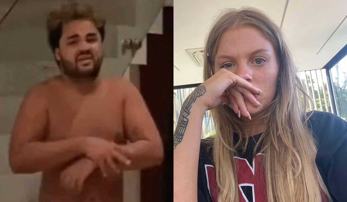 Luísa Sonza dá bronca em amigos que derrubaram a porta de sua mansão