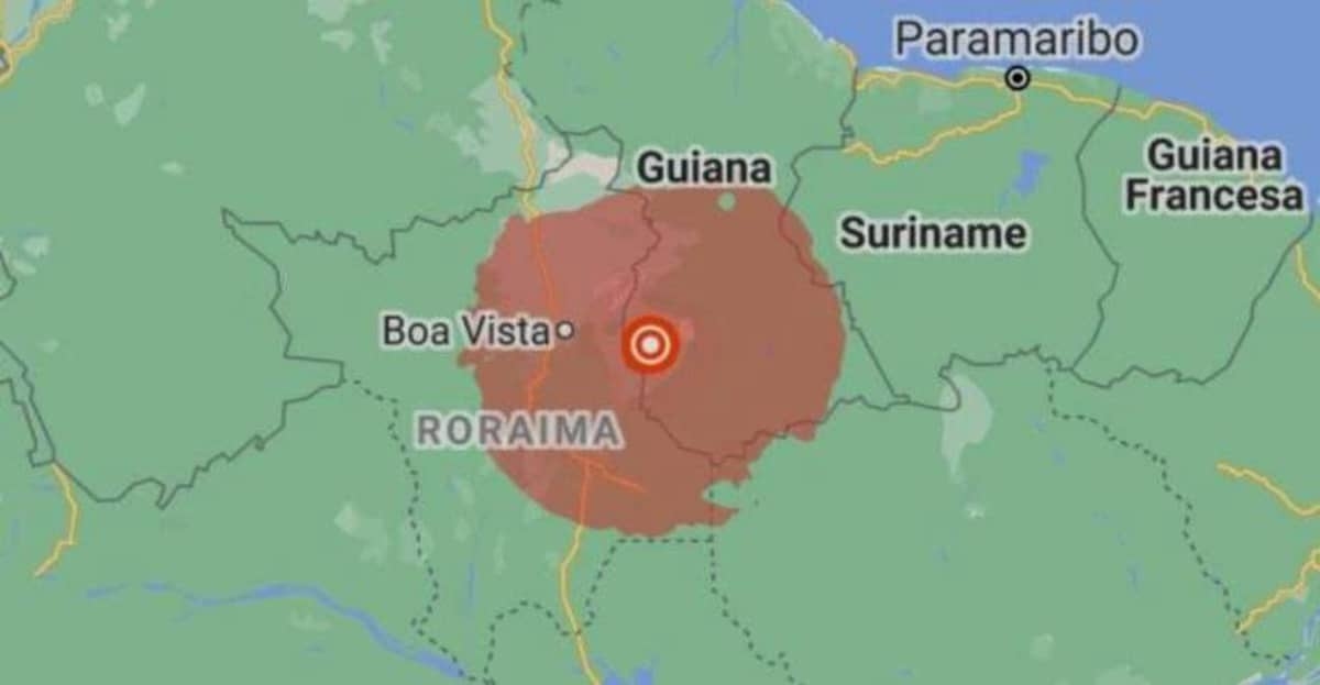Norte do Brasil é afetado com terremoto na Guiana