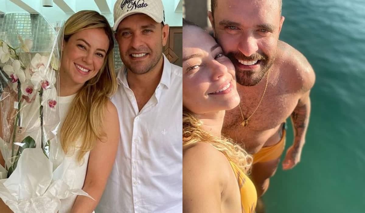Diogo Nogueira e Paolla Oliveira negam casamento após foto em cartório