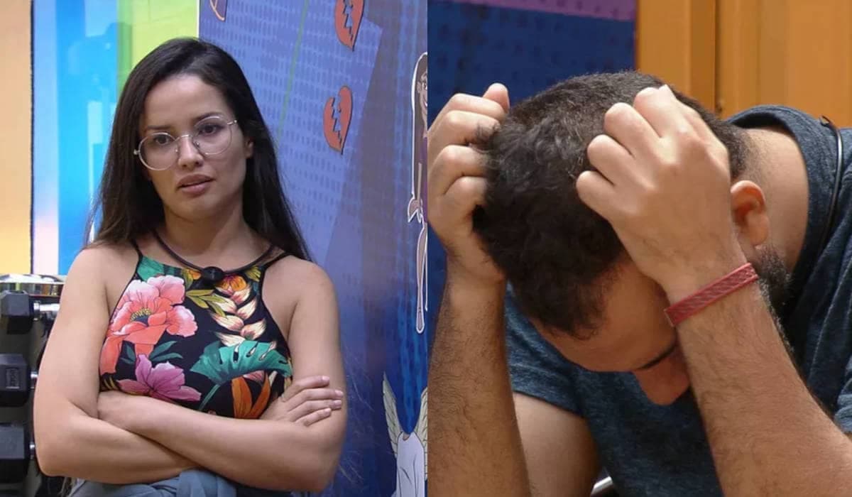 Gilberto se cala para ouvir lição de Juliette e chora sozinho no BBB 21