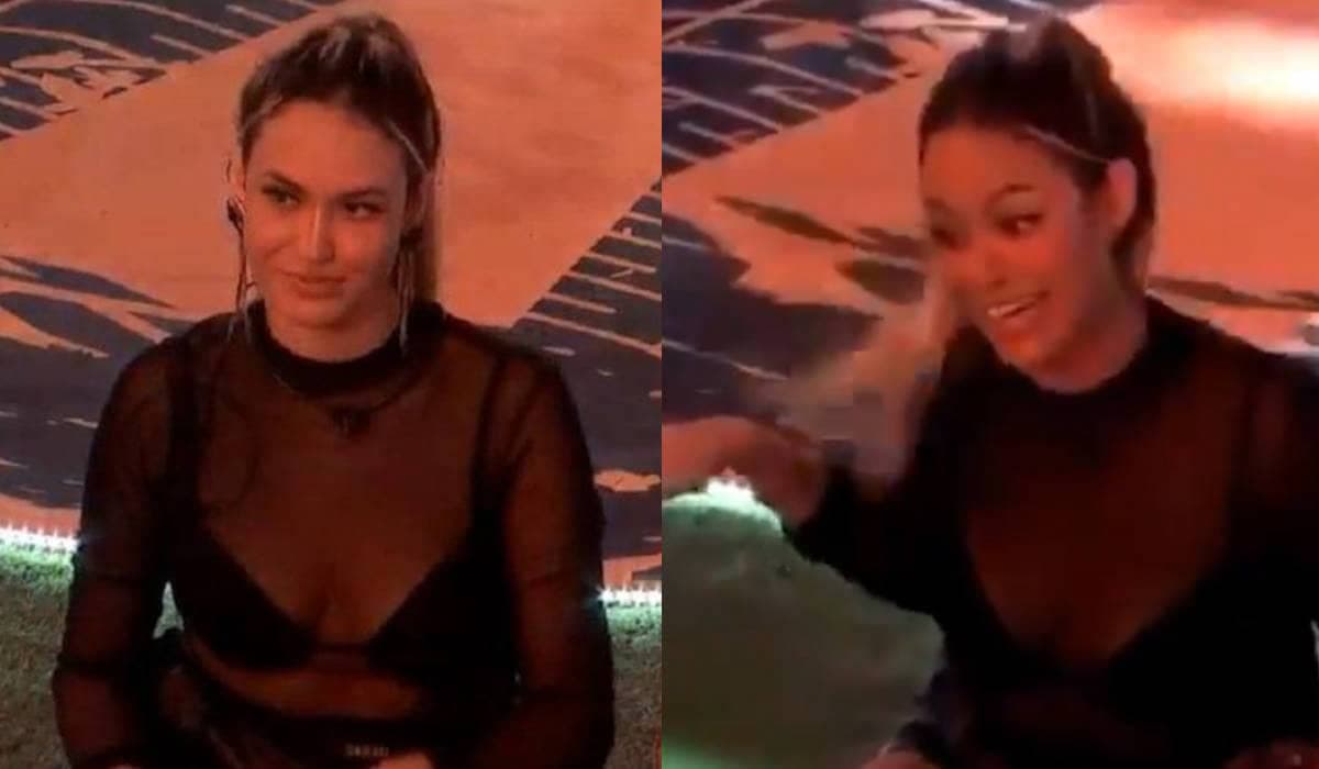Sarah debocha da pandemia de Covid-19 no BBB 21: 'eu não tô sentindo nada'