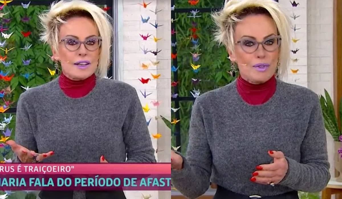 Ana Maria Braga comemora volta ao Mais Você após Covid-19 e agradece vacina