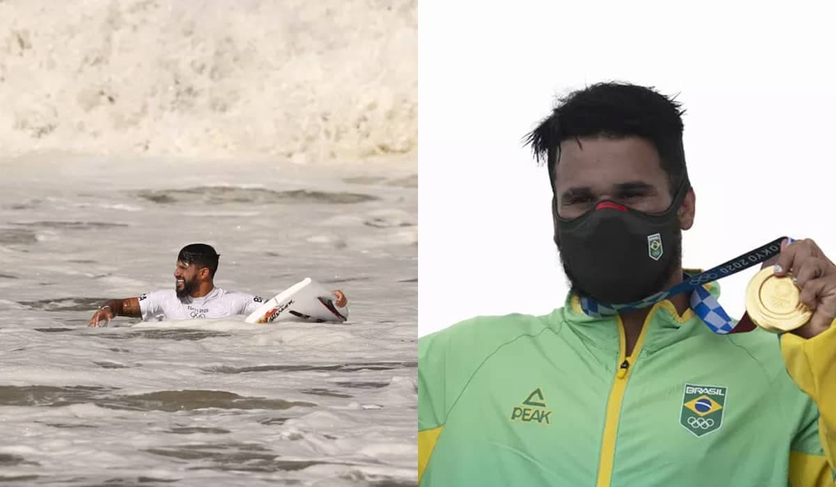 Ítalo Ferreira vence no surfe e conquista o primeiro ouro do Brasil nas Olimpíadas de Tóquio