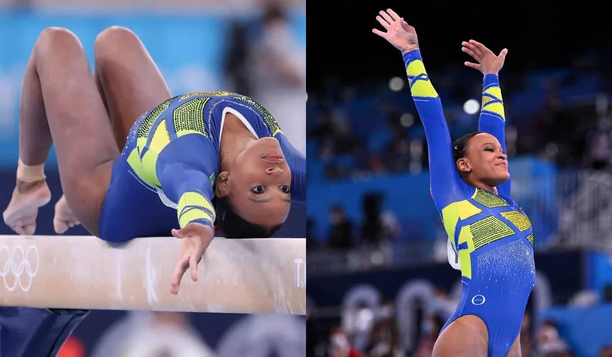 Olimpíadas: Rebeca Andrade conquista a medalha de prata na Ginástica Artística