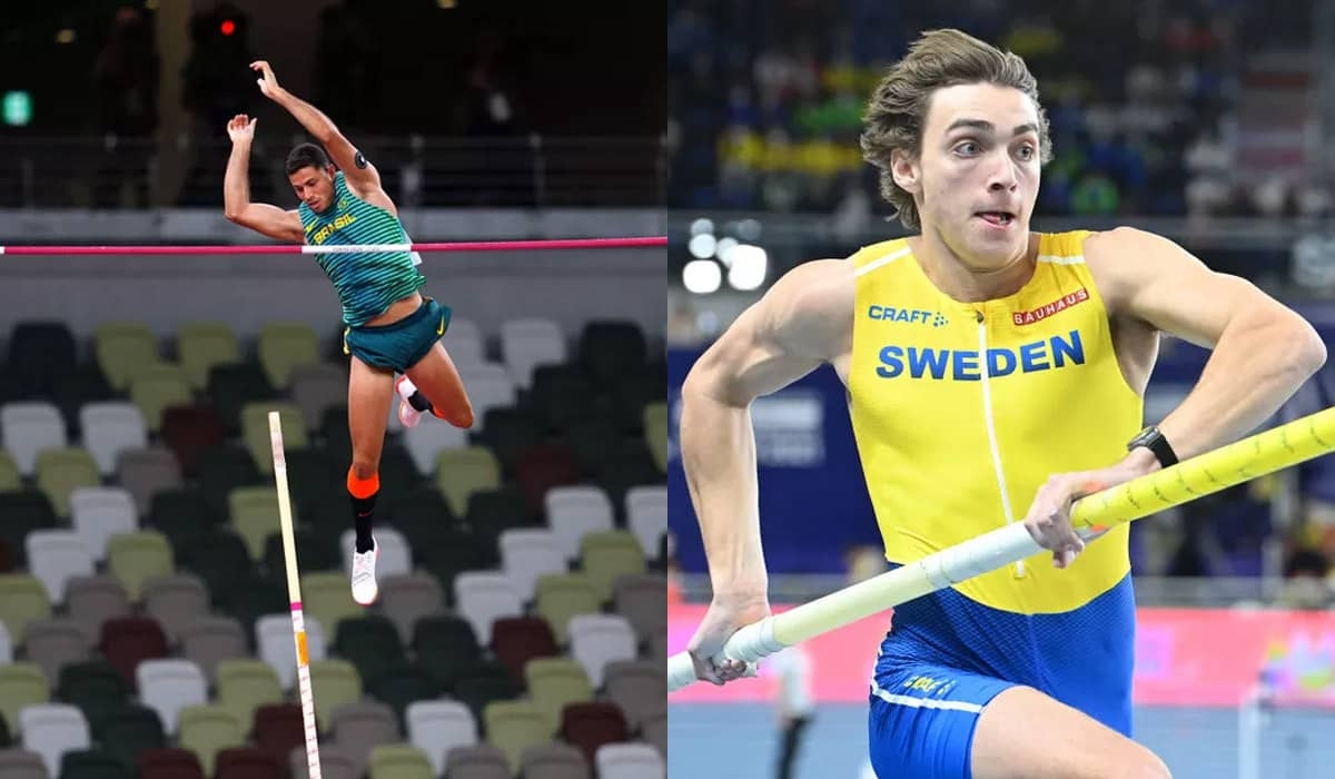 Imbatível, Duplantis é ouro e Thiago Braz é bronze no salto com vara nas Olimpíadas