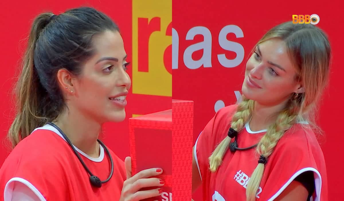 BBB 22: Bárbara e Laís aquecem torcida após prova de resistência