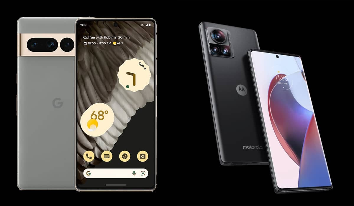 Saiba as diferenças entre o Google Pixel 7 Pro e Motorola Edge 30 Ultra