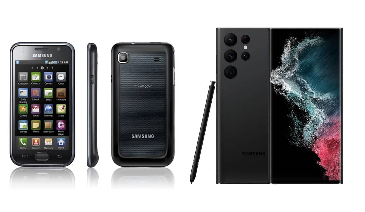 Quais são as diferenças entre o primeiro Galaxy lançado e o Galaxy S22?