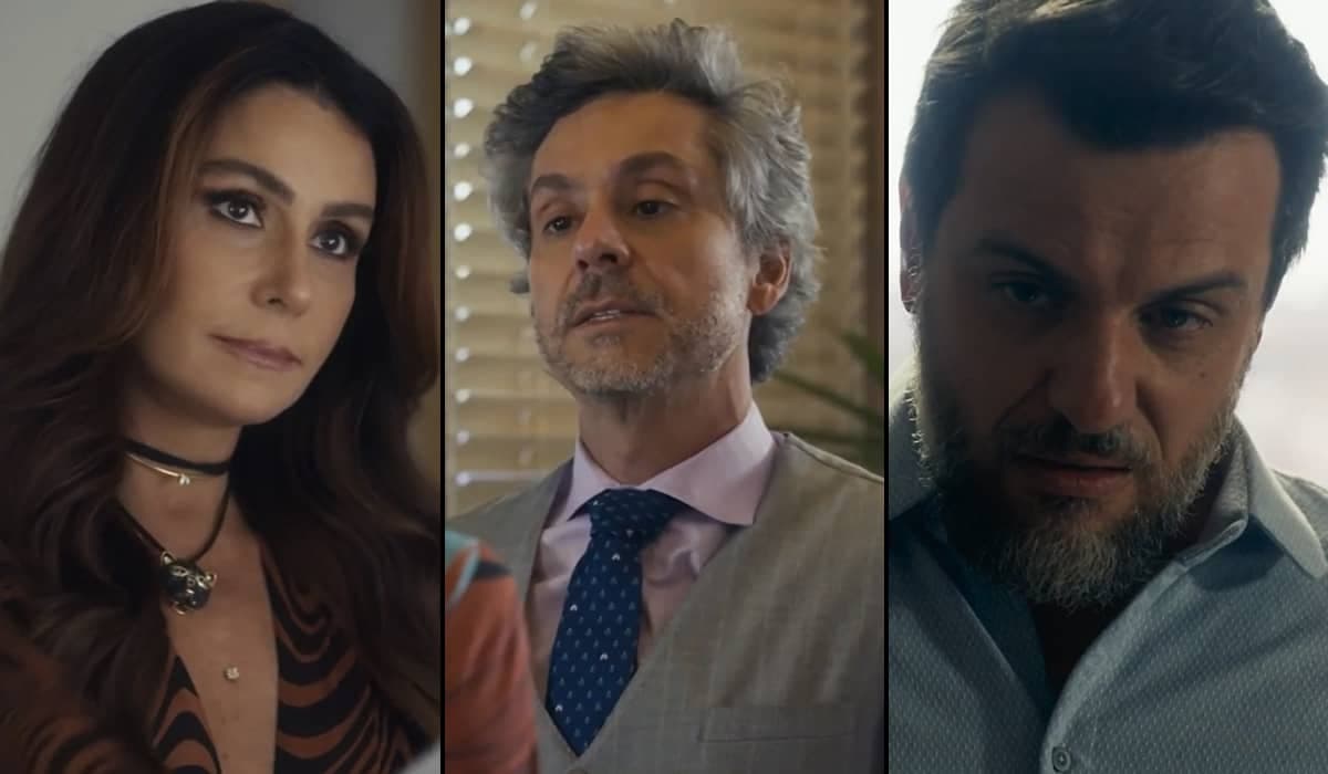 Helô descobre relação entre Stenio e Moretti em Travessia