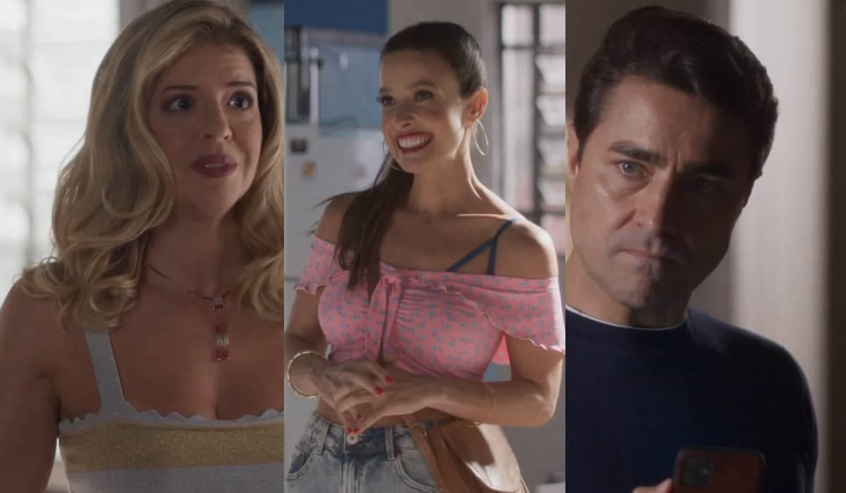 Rebeca se veste como Fernanda e aterroriza Danilo em Cara e Coragem