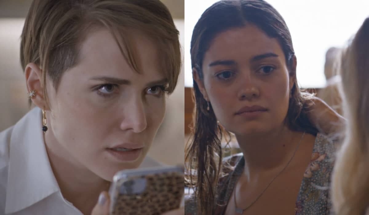 Vanessa surta, empurra Maíra da escada e se orgulha em Todas as Flores