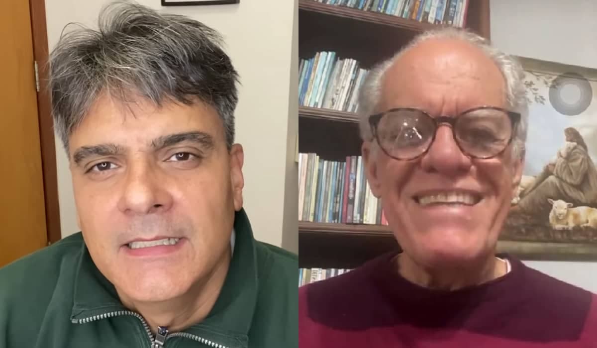 Com sorriso no rosto, pastor comunica morte de Guilherme de Pádua
