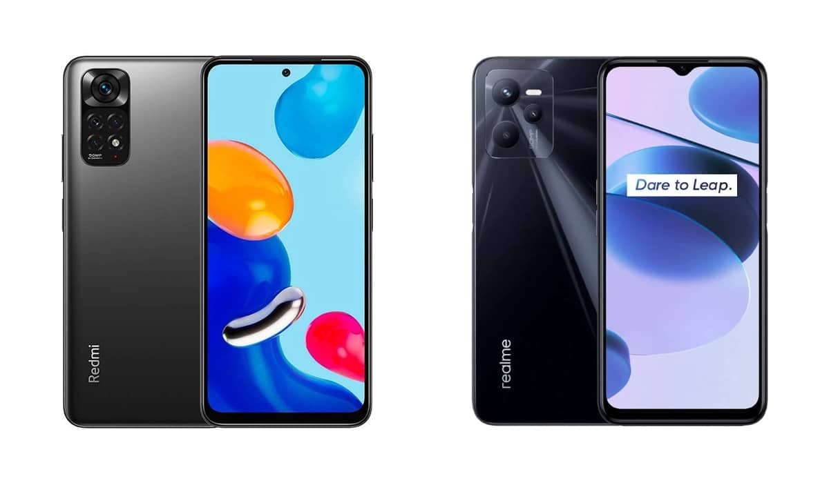 Xiaomi Redmi Note 11 e Realme C35, um embate entre custo e beneficio