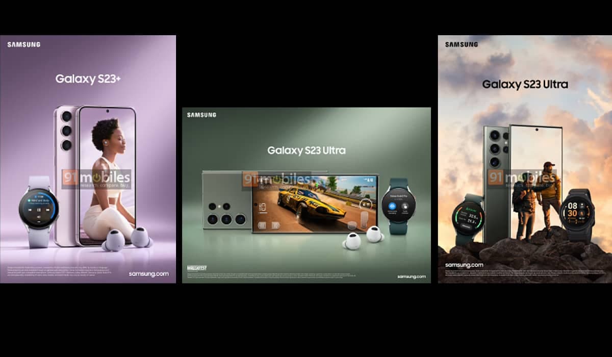 Linha Galaxy S23 tem imagens vazadas revelando novas cores