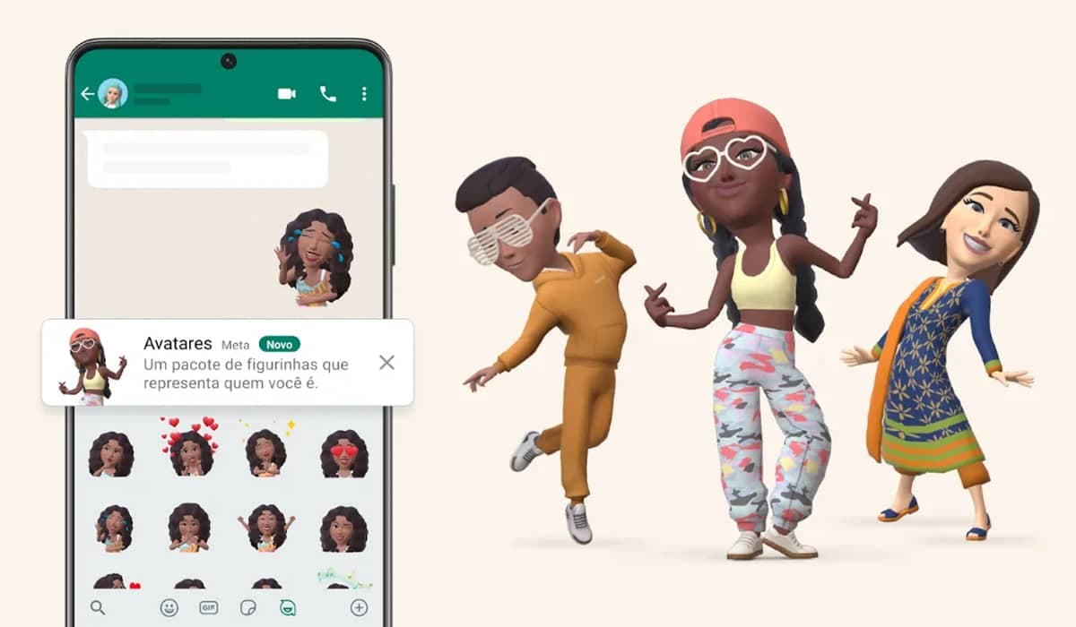 WhatsApp lança recurso para a criação de avatares no aplicativo