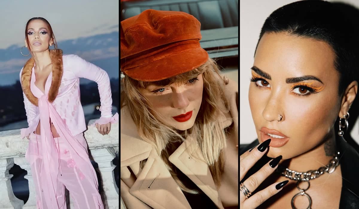 Anitta, Taylor Swift e Demi Lovato tomam as paradas no mês das mulheres