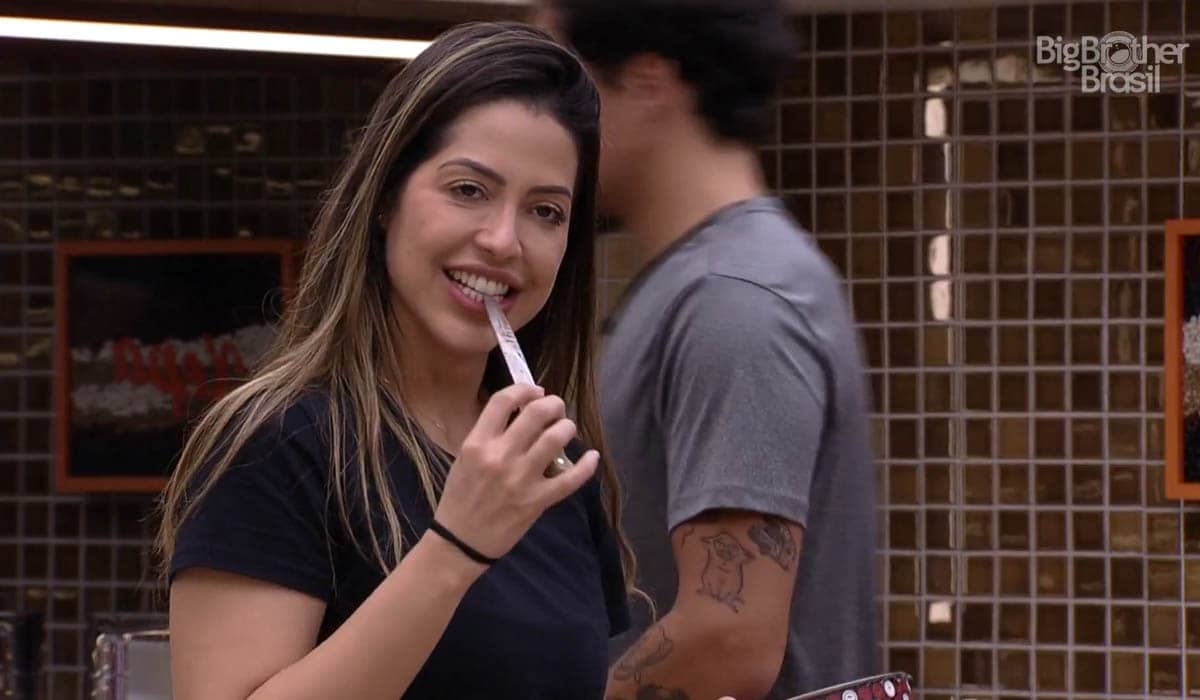 BBB 22: Laís ameaça dar o monstro para Arthur se ganhar o Anjo