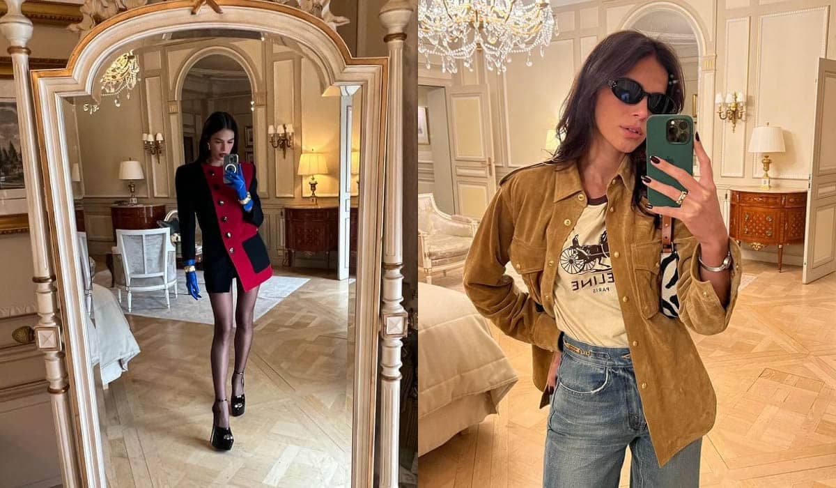 Fotos: Bruna Marquezine e Úrsula Corberó assistem desfile em Paris