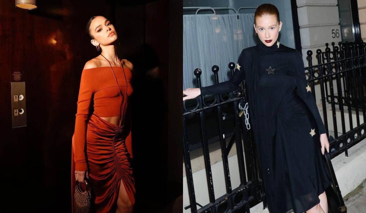Fãs de Bruna Marquezine apontam inveja de Marina Ruy Barbosa em post