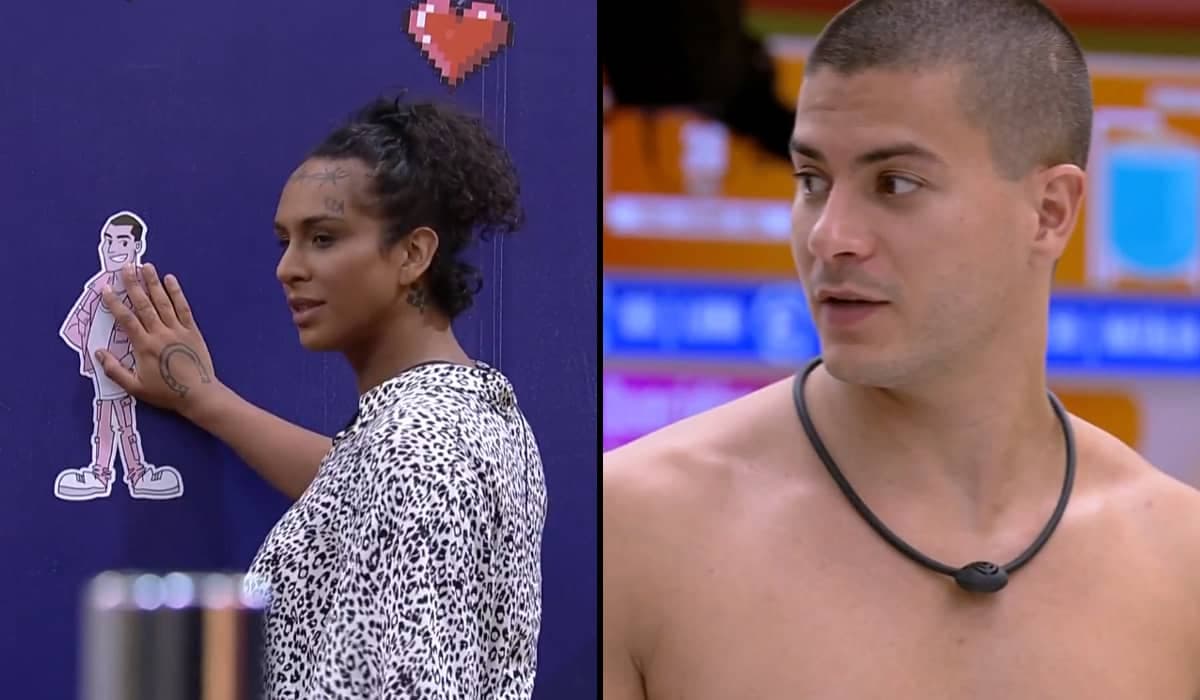 Lina afirma que Arthur é o menos verdadeiro no BBB 22