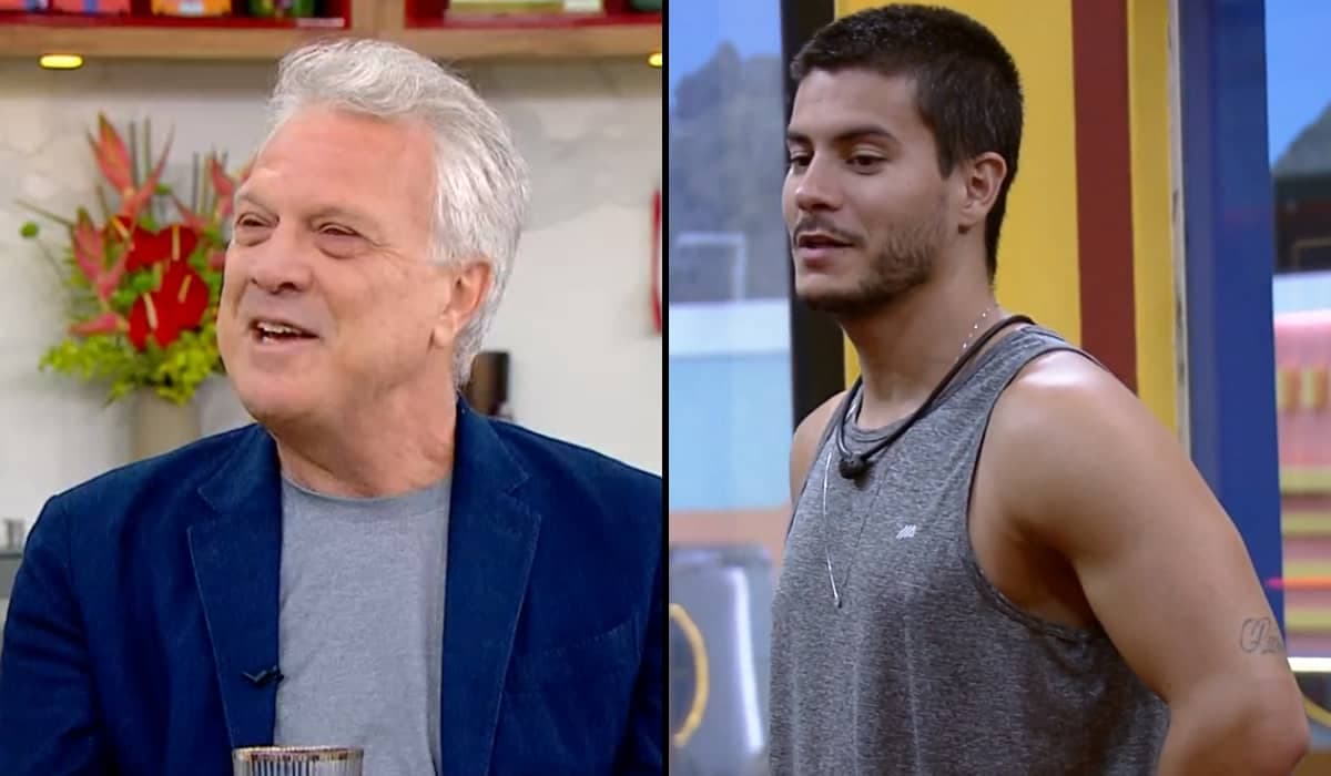 Pedro Bial afirma que Arthur Aguiar é o seu favorito do BBB 22