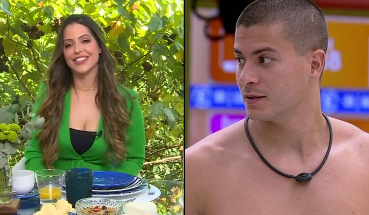 Tranquila após eliminação, Laís diz que Arthur a achava fraca no BBB 22