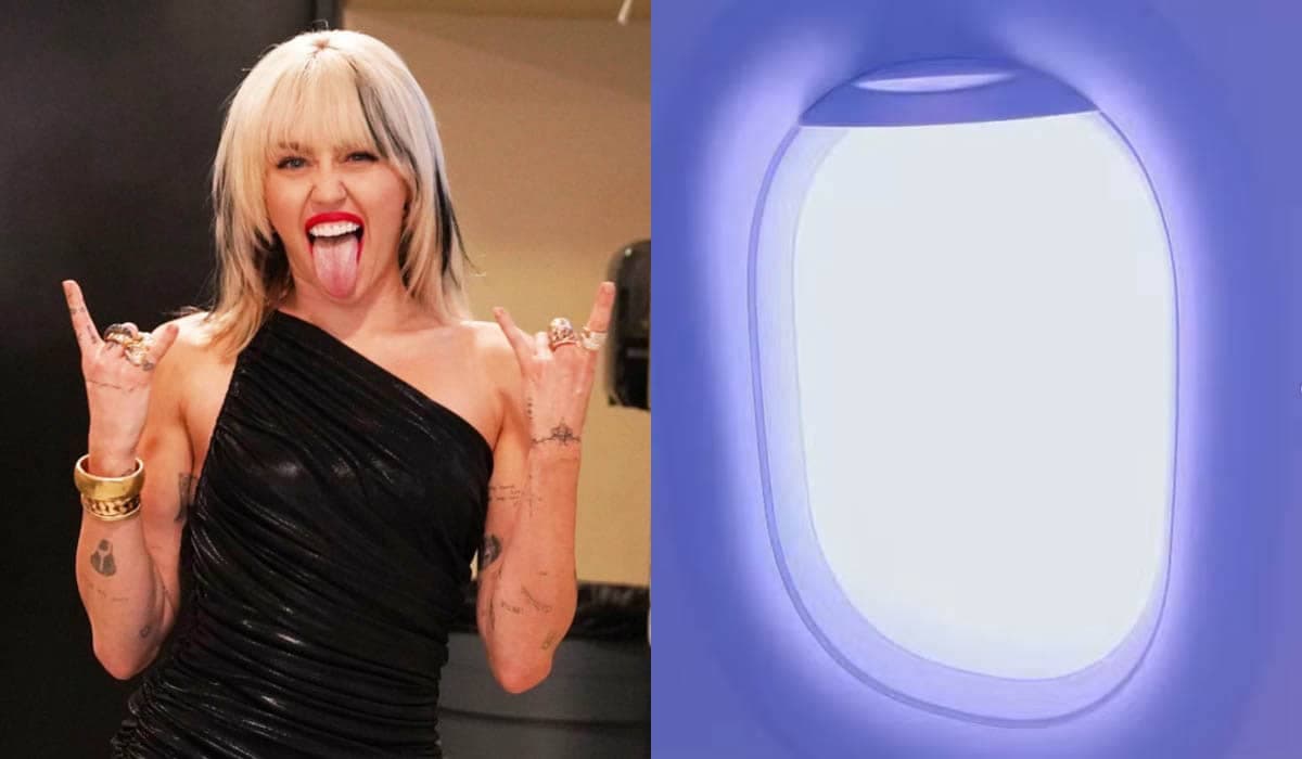Vídeo: Atingido por raio, avião de Miley Cyrus faz pouso forçado em SP