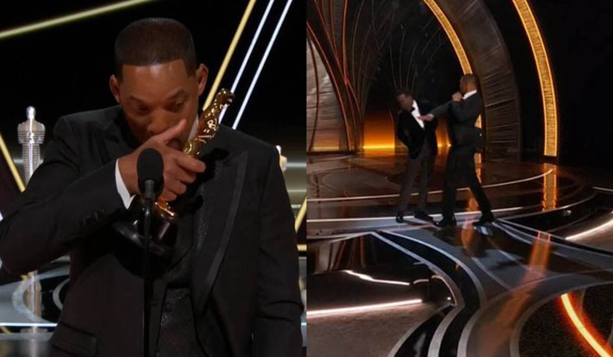 Vídeo: Will Smith dá tapa em Chris Rock e ganha o Oscar 2022 de melhor ator