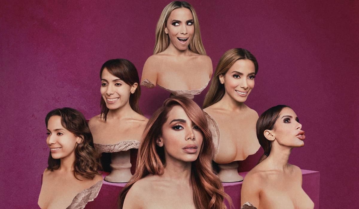 Anitta expõe mudanças faciais na capa do álbum Versions of Me