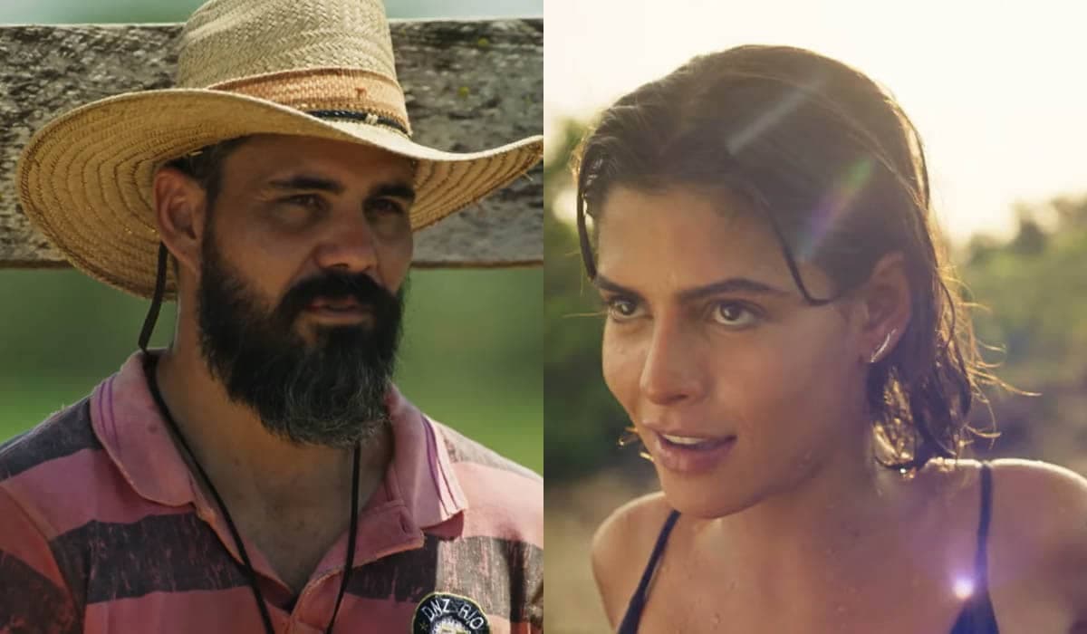 Alcides fica obcecado pela beleza de Guta em Pantanal