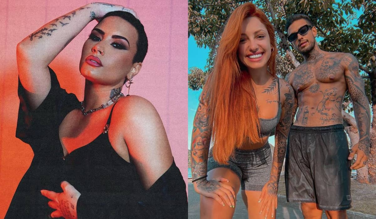 Demi Lovato torce para Brenda e Matheus no Power Couple Brasil 2022