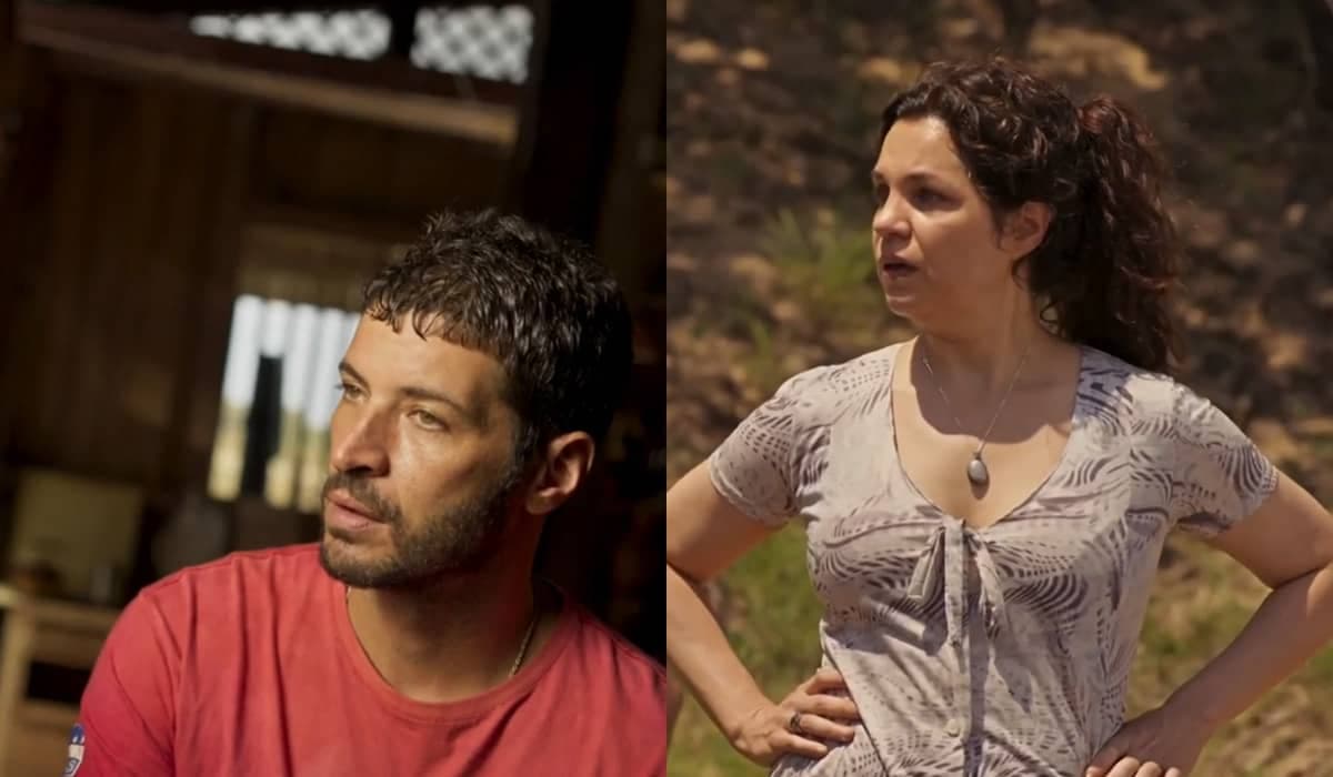 Maria Bruaca desmaia após seduzir Levi em Pantanal