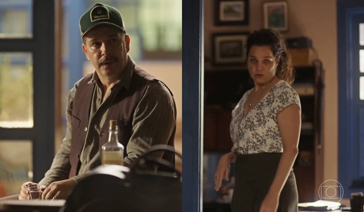 Tenório flagra Maria Bruaca com Levi e Alcides em Pantanal